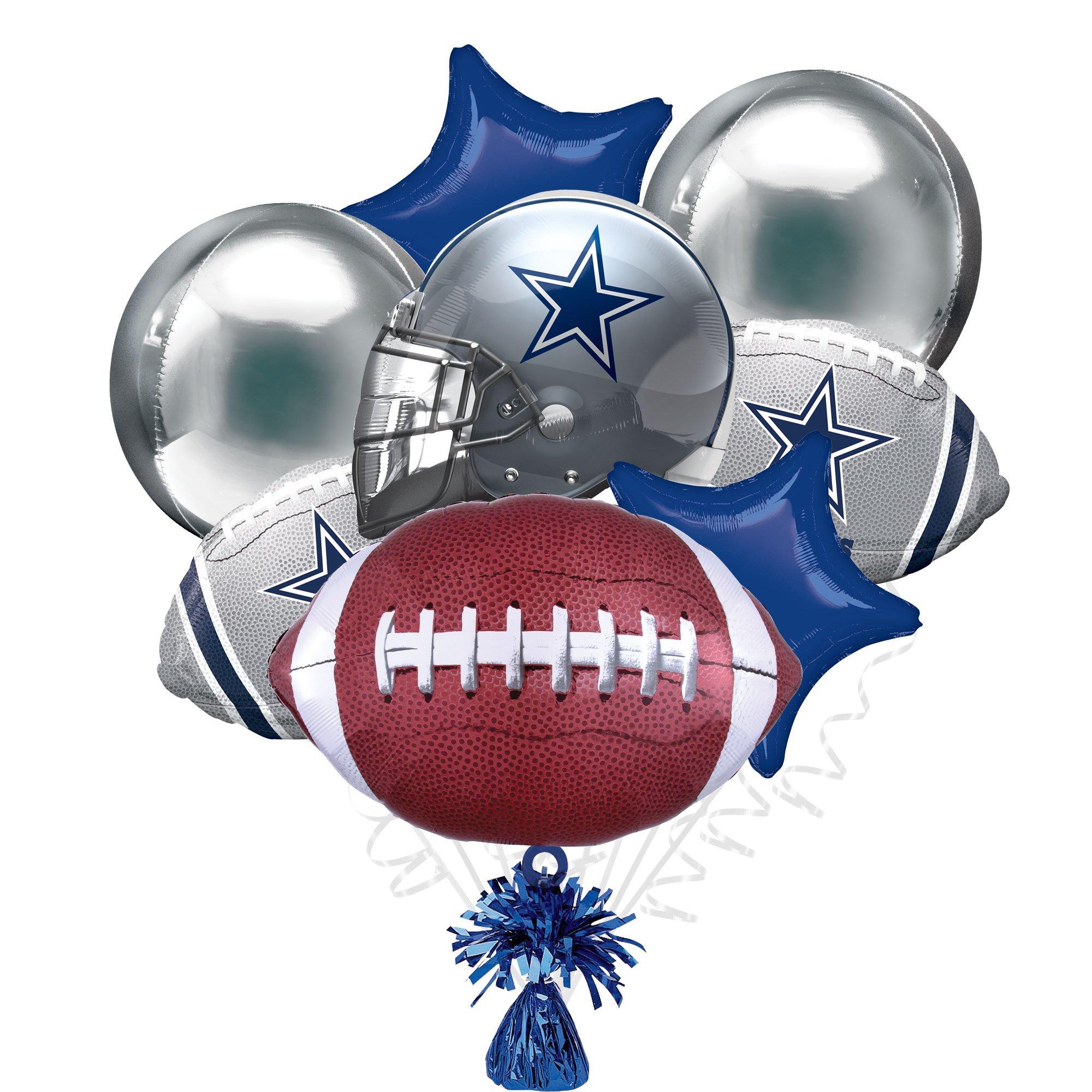 Dallas Cowboys Foil Balloon Bouquet